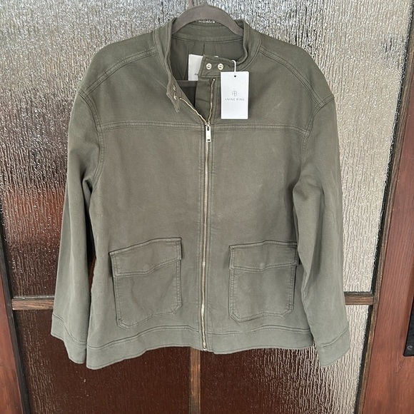 Anine Bing
Henry Stretch-Cotton Jacket size Small NWT - Picture 6 of 12